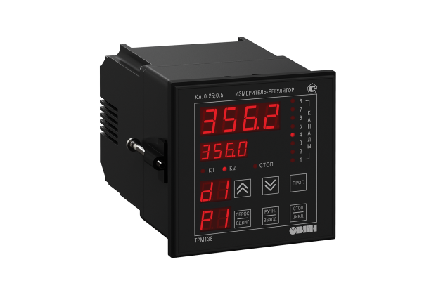 ТРМ138 восьмиканальный регулятор с RS-485