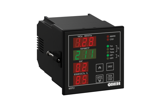 МПР51 регулятор температуры и влажности, программируемый по времени