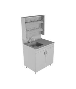 Стол-мойка НВ-800 МО (800*600*1650)