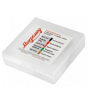 Микропрепараты 5 образцов + 5 предметов стёкол - (стекло)