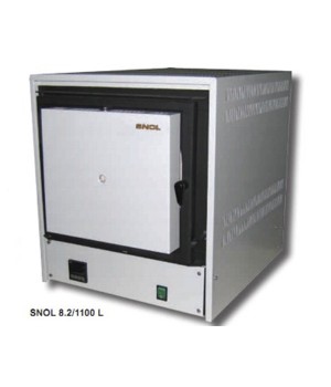 Муфельная печь SNOL 8,2/1100L (до 1100 °С, термоволокно, электронный терморегулятор)