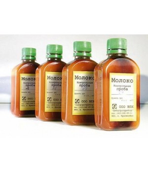 Контрольная проба молока 400 мл (искусственная, 1% или 3% или 5% жира)