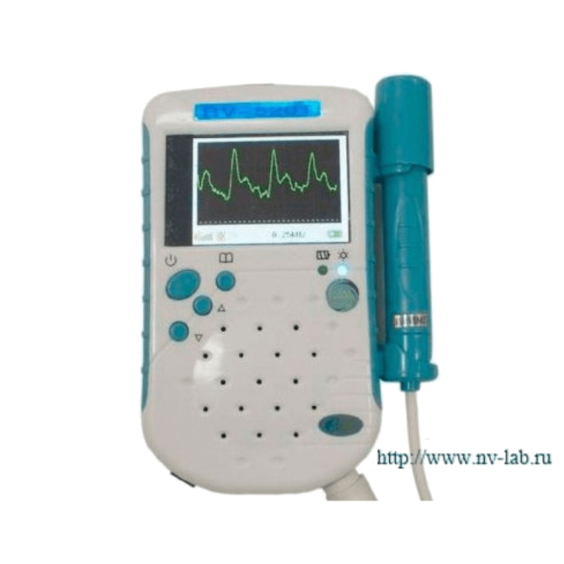 Vascular Doppler BV-520T (LCD monitor, blood flow velocity chart ...